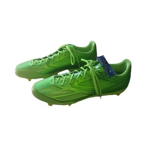 Adidas Adizero Afterburner 3.0 Baseball Cleats, Men's size 14. Shock Slime color